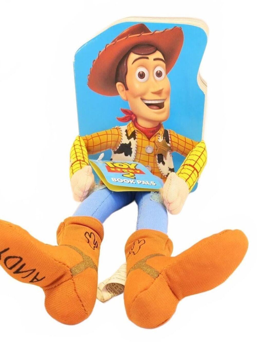 Vintage 1999 Disney Pixar Toy Story 2 Woody Book Pals